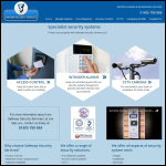 Screen shot of the Safeway Security Services Ltd website.