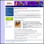 Screen shot of the Dowell Enterprises Ltd website.