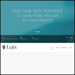 Screen shot of the Lojix Ltd website.