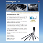 Screen shot of the Strongbar Ltd website.