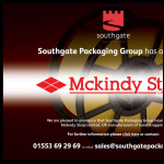 Screen shot of the Mckindy Strap Ltd website.