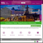Screen shot of the CCL (Computer Consultants) Ltd website.