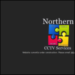 Screen shot of the Northern Cctv Services website.