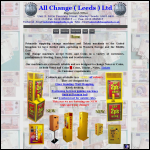 Screen shot of the All Change (Leeds) Ltd website.