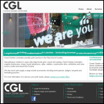 Screen shot of the Covent Garden Laminates Ltd website.