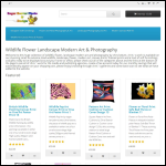 Screen shot of the Eager Beever Wildlife & Commision Photography Ltd website.