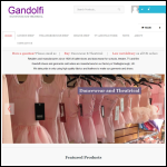 Screen shot of the Gandolfi (Sports) Ltd website.