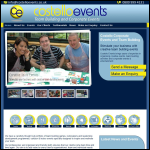 Screen shot of the Costello Events Ltd website.