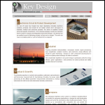 Screen shot of the Key Design Electronics Ltd website.