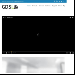Screen shot of the Geo Data Systems Ltd website.