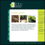 Screen shot of the Libby Barrow Landscape Design website.