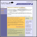 Screen shot of the Softchip Ltd website.