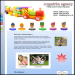 Screen shot of the Aupairka Agency website.