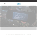 Screen shot of the Boxx TV Ltd website.
