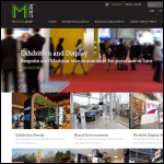 Screen shot of the Merit Display Ltd website.