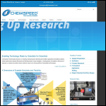 Screen shot of the Chemspeed Technologies Ltd website.