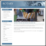 Screen shot of the Rotary Machine Tool Co. Ltd website.