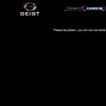 Screen shot of the Geist Direct Ltd website.