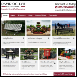 Screen shot of the David Ogilvie Engineering Ltd website.
