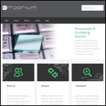 Screen shot of the Emporium Partners website.
