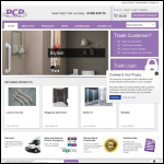 Screen shot of the Practical Care Products Ltd website.