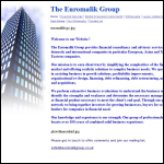 Screen shot of the The Euromalik Group website.