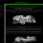 Screen shot of the WeMoveCars website.