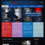 Screen shot of the Vibratech Ltd website.