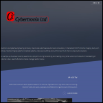 Screen shot of the Cybertronix Ltd website.