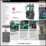 Screen shot of the Milton Keynes Forklifts Ltd website.