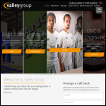 Screen shot of the Valley Engraving Ltd website.