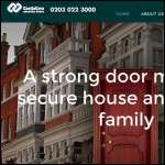 Screen shot of the Imaj (UK) Steel Doors Ltd website.