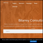 Screen shot of the Bilaney Consultants Ltd website.