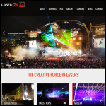 Screen shot of the Laser Grafix Sales Ltd website.