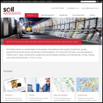 Screen shot of the Soil Instruments Ltd website.