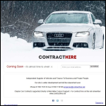 Screen shot of the Clayton Car Contracts Ltd website.