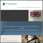 Screen shot of the Mountain Method Ltd website.