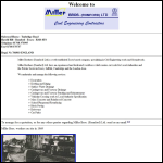 Screen shot of the Miller Bros (Romford) Ltd website.