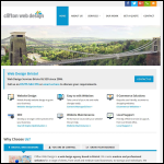 Screen shot of the Clifton Web Design website.