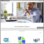 Screen shot of the Revelation Software Ltd website.