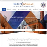 Screen shot of the Bennett Williams Partnership (Midlands) Ltd website.