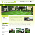 Screen shot of the QLawns in the Midlands website.