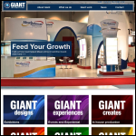 Screen shot of the Giant International Ltd website.