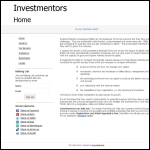 Screen shot of the Investmentors LLP website.