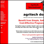 Screen shot of the Agritech International website.