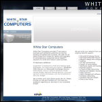 Screen shot of the White Star Computers website.