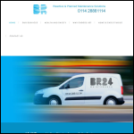 Screen shot of the Barnsley Refrigeration & Air conditioning Ltd website.