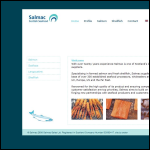 Screen shot of the Salmac Sales Ltd website.