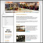 Screen shot of the H.S.C Mobility website.