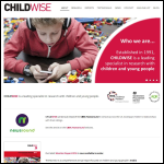 Screen shot of the S M R C Childwise Ltd website.